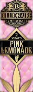 Billionaire Hemp Wraps - Pink Lemonade