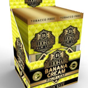 Billionaire Palm Leaf - Banana Cream (King Size - Box)